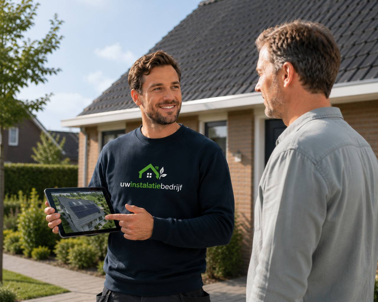 Digitale offerte inclusief alle subsidies, klaar om op afstand te ondertekenen
